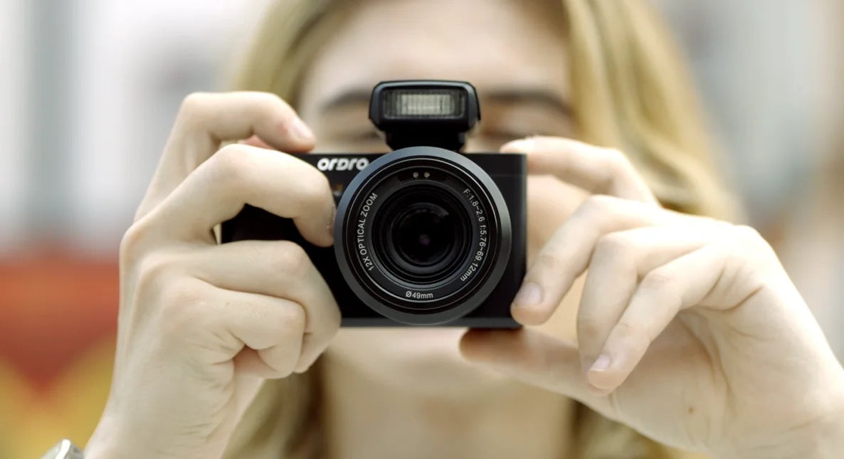 ORDRO G730 12x optical zoom camera for everyday photography