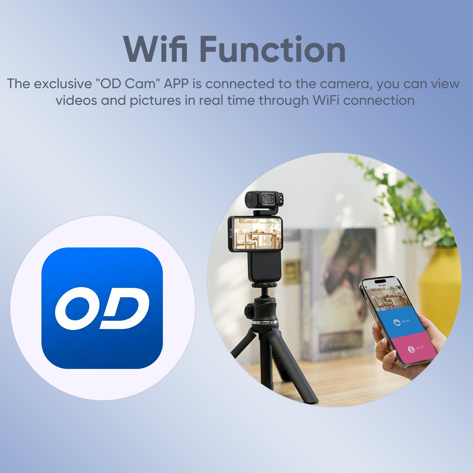 ORDRO M3 Camcorder 5K 30FPS Video Cameras 48MP Photo 3.5” Rotatable Screen Vlog Camera