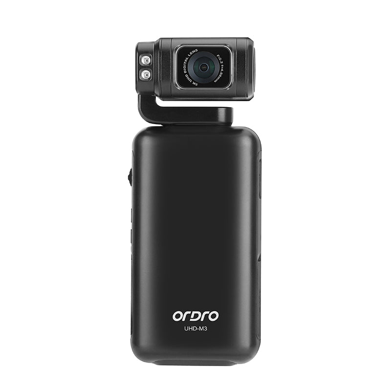 ORDRO M3 5K Palmcorder Big Battery  With IR Night Vision Travel Vlog Video Camera