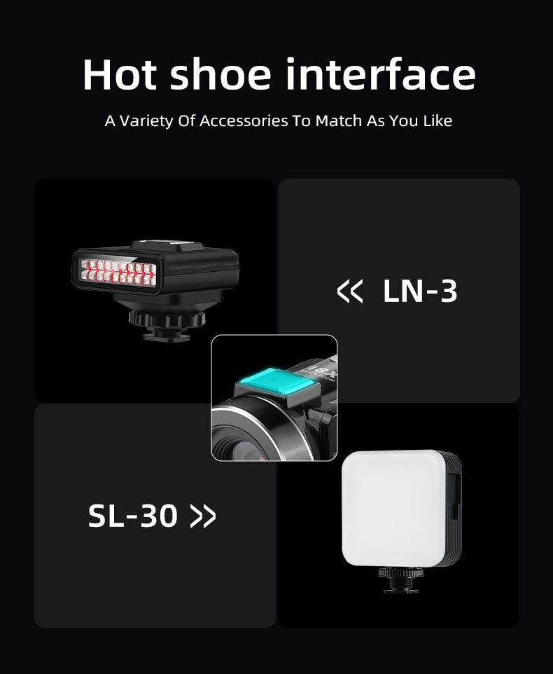 Ordro B320 camcorder with IR Night Vision recording in low light darkness