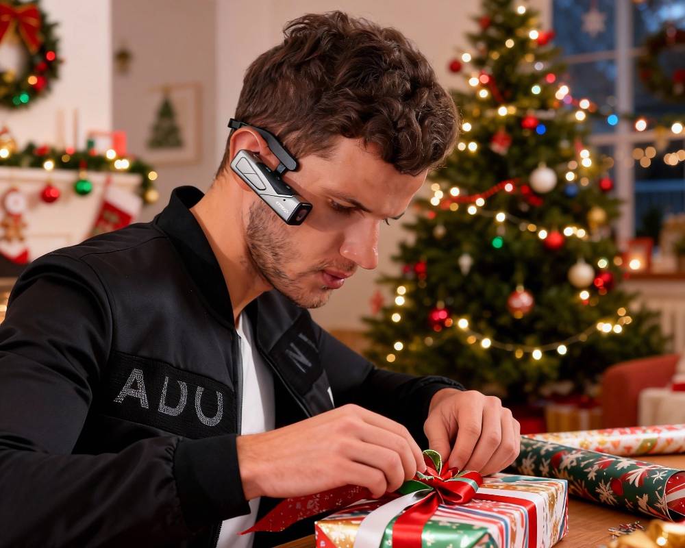 Ordro EP8 head mounted camera christmas gift