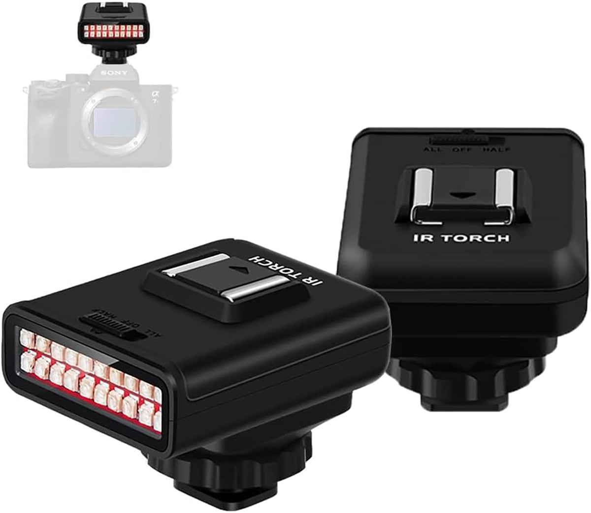 ORDRO LN-3 Studio IR Light LED Light USB Night Vision Infrared for Video Camera Photography