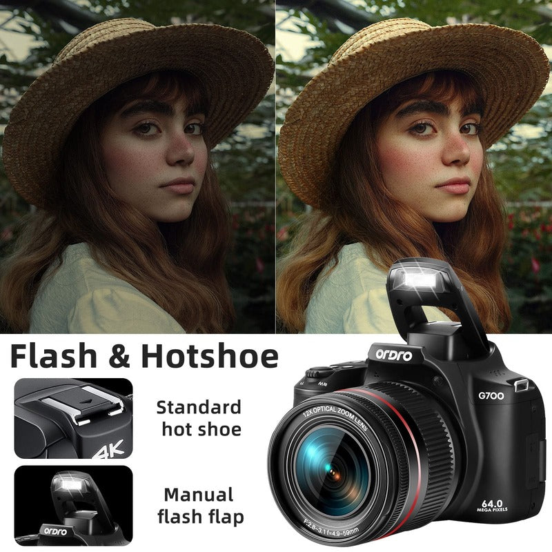 ORDRO G700 Flashflap