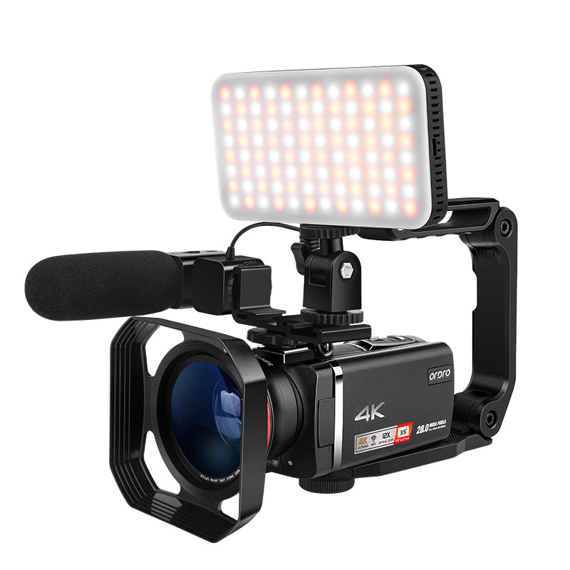 Kit videocamere 4K touch screen IPS da 3,5 pollici ORDRO AX60