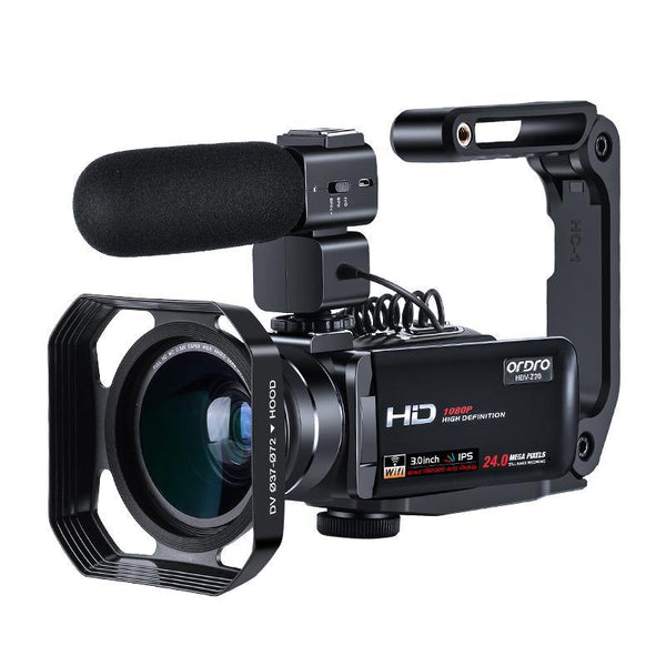 ORDRO HDV-Z20 16X デジタル ズーム ビデオ カメラ キット 