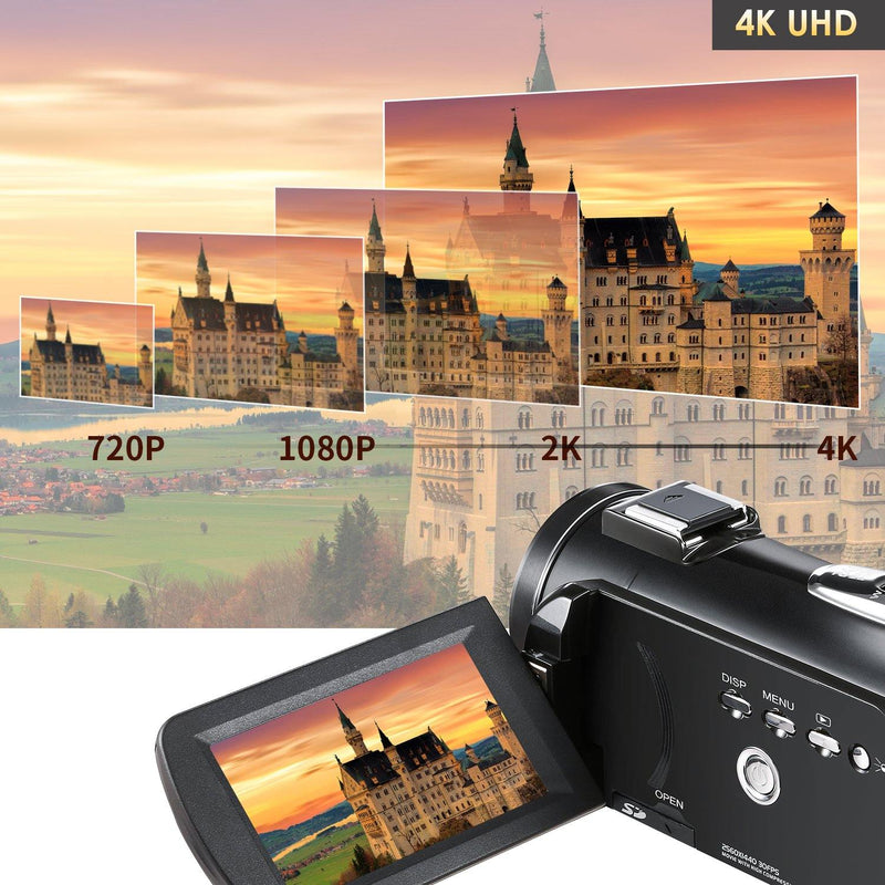 ORDRO HDR-AC3 Night Vision 4K Camcorder - Ordro