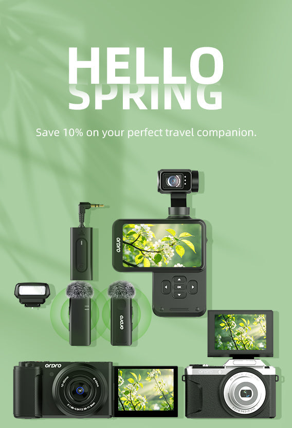 Ordro Camera Vlog Accessories