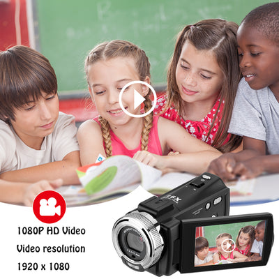 ORDRO HDV-V12 Video Camera Camcorder With two battery