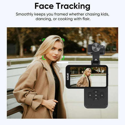 ORDRO M5 Vlogging Camera 5K Pocket Video Camera 3-Axis Stabilization Action Camera 3.5''Screen