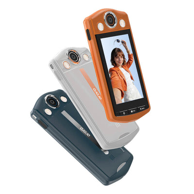 ORDRO VS3 4K Digital Camera: 64MP AF Selfie Camcorder for Vlogging
