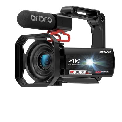 Ordro Z36 4K IR Night Vision Digital Camcorder: Best Budget Vlogging Camera for Entry-Level Photographers