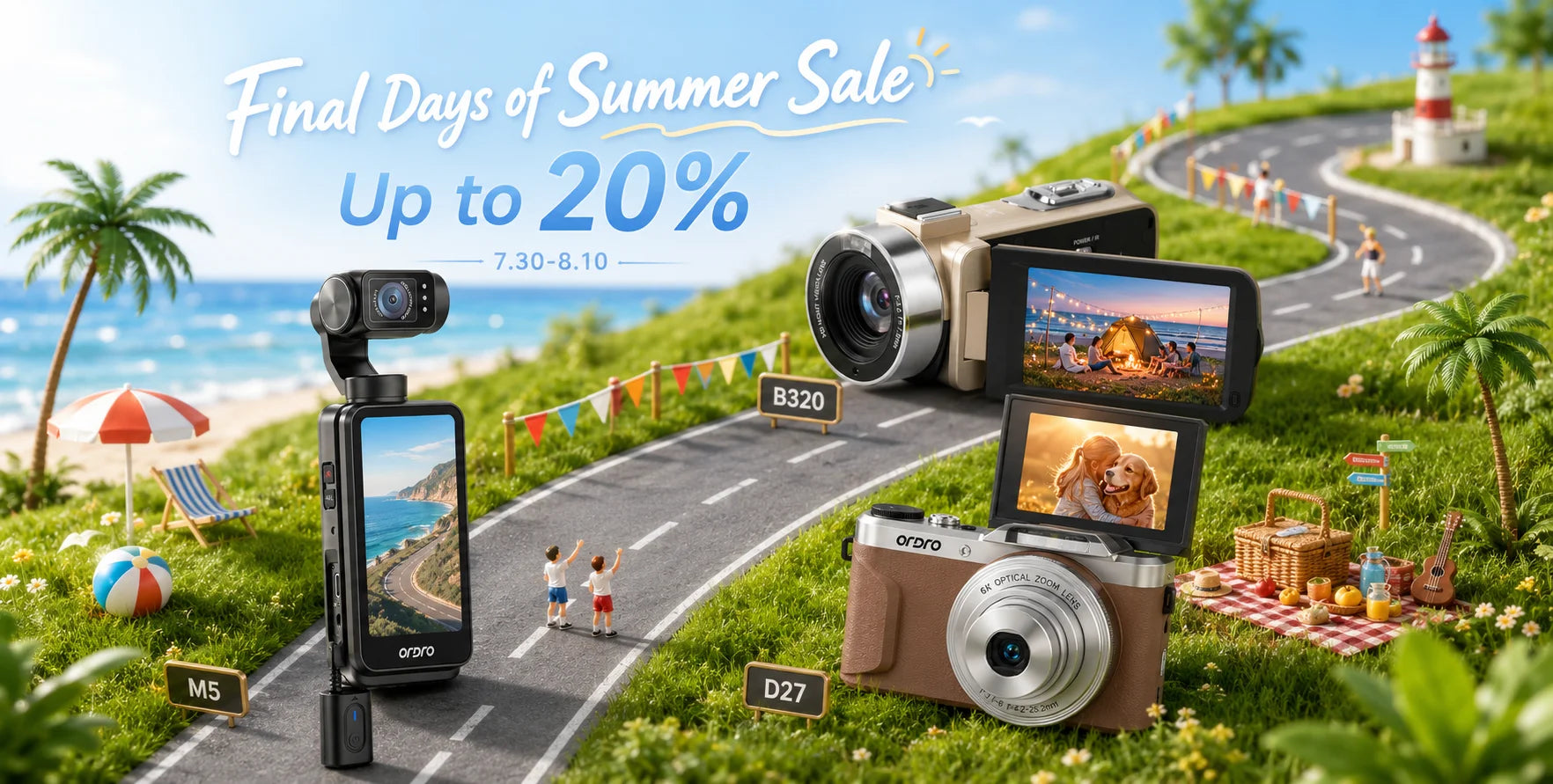 End-of-season camera sale