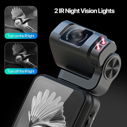 ORDRO M3 Camcorder 5K 30FPS Video Cameras 48MP Photo 3.5” Rotatable Screen Vlog Camera