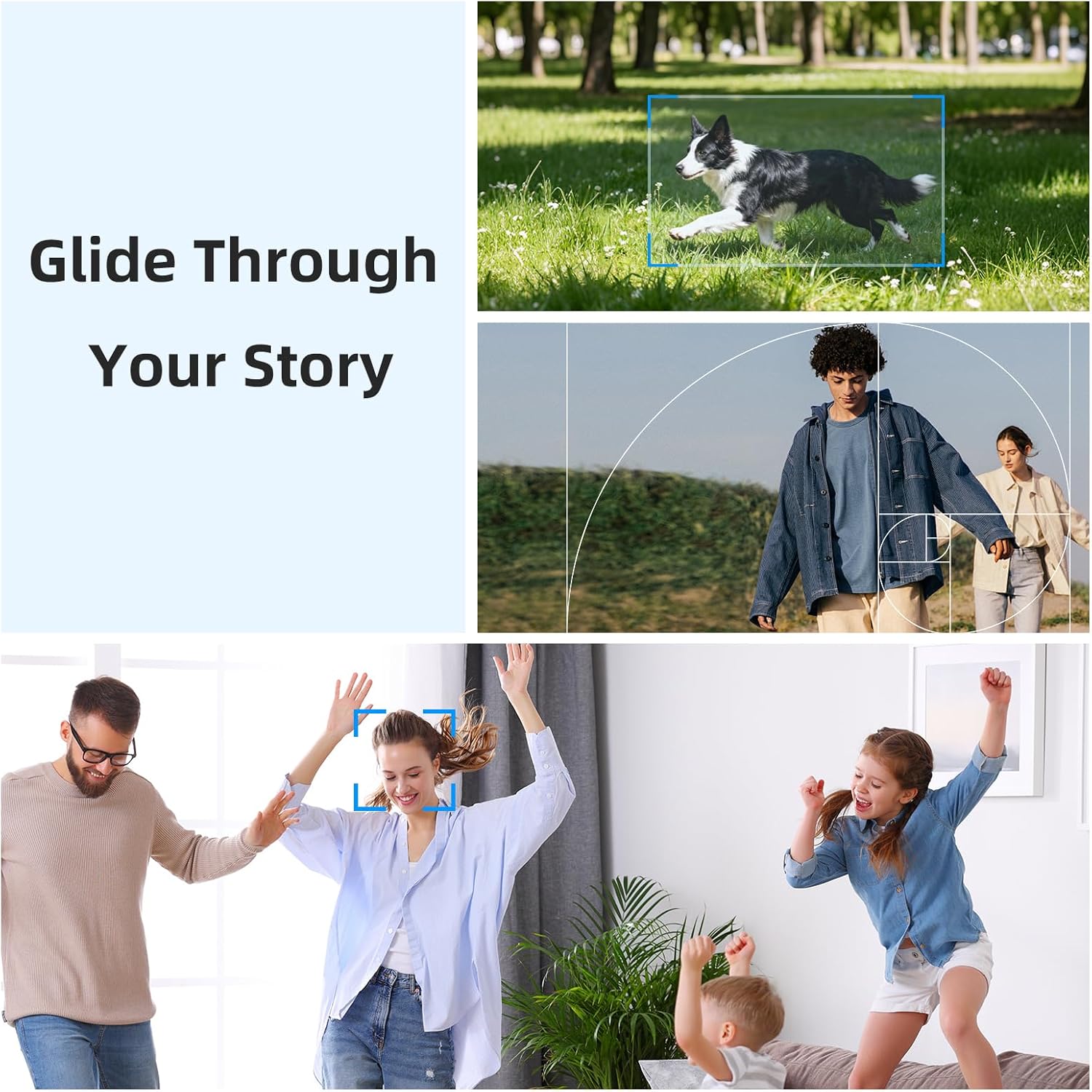 ORDRO M5 Vlogging Camera 5K Pocket Video Camera 3-Axis Stabilization Action Camera 3.5''Screen