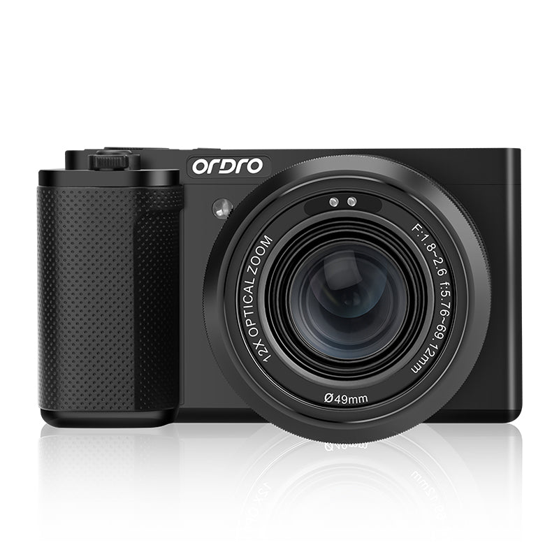 ORDRO 5K Vlog Camerra G730 With  Auto Focus Face Detection Flip Screen for Content Creators