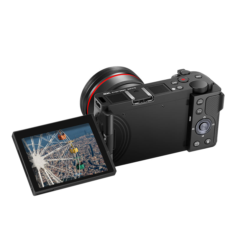 ORDRO 5K Vlog Camerra G730 With  Auto Focus Face Detection Flip Screen for Content Creators