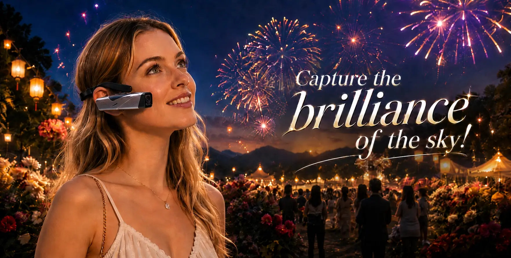 Hands-free head-mounted camera