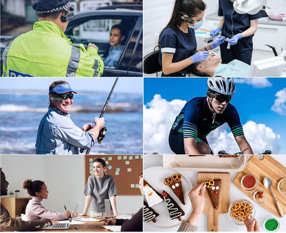 ORDRO 4K 60FPS 2-Axis Gimbal EP8 FPV Head-Mounted Video Camera Wearable Camera