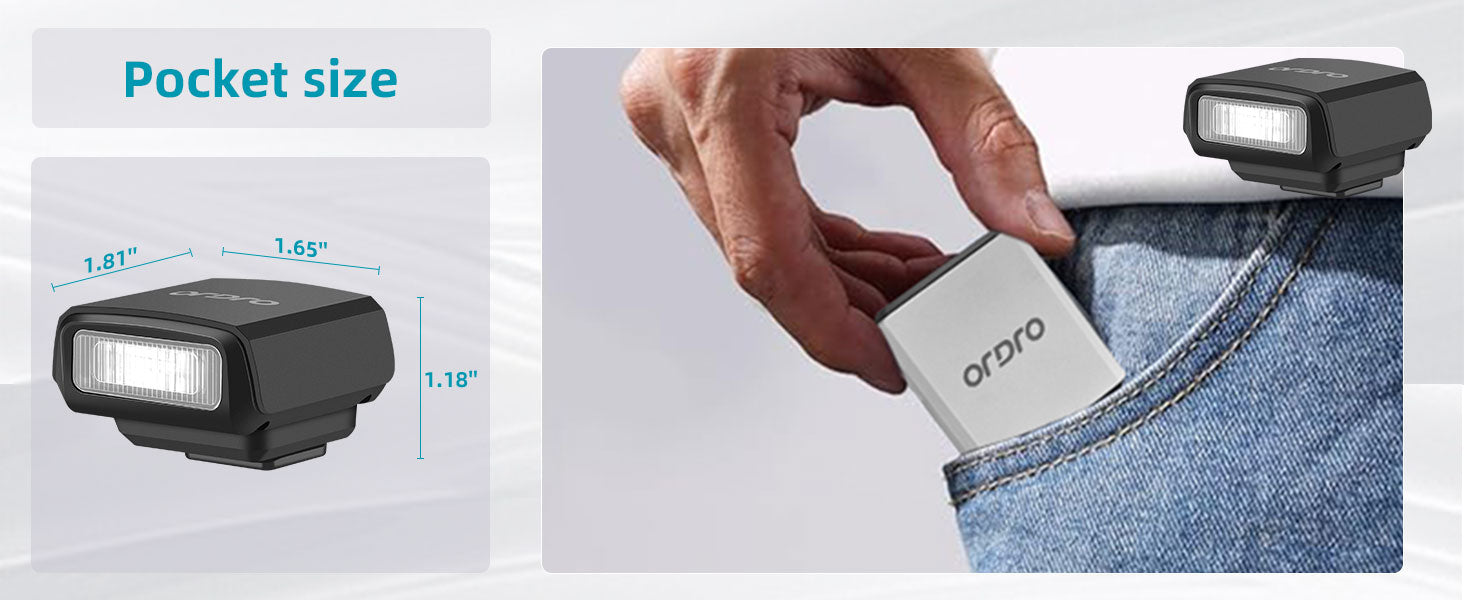 ordro mini flashlight