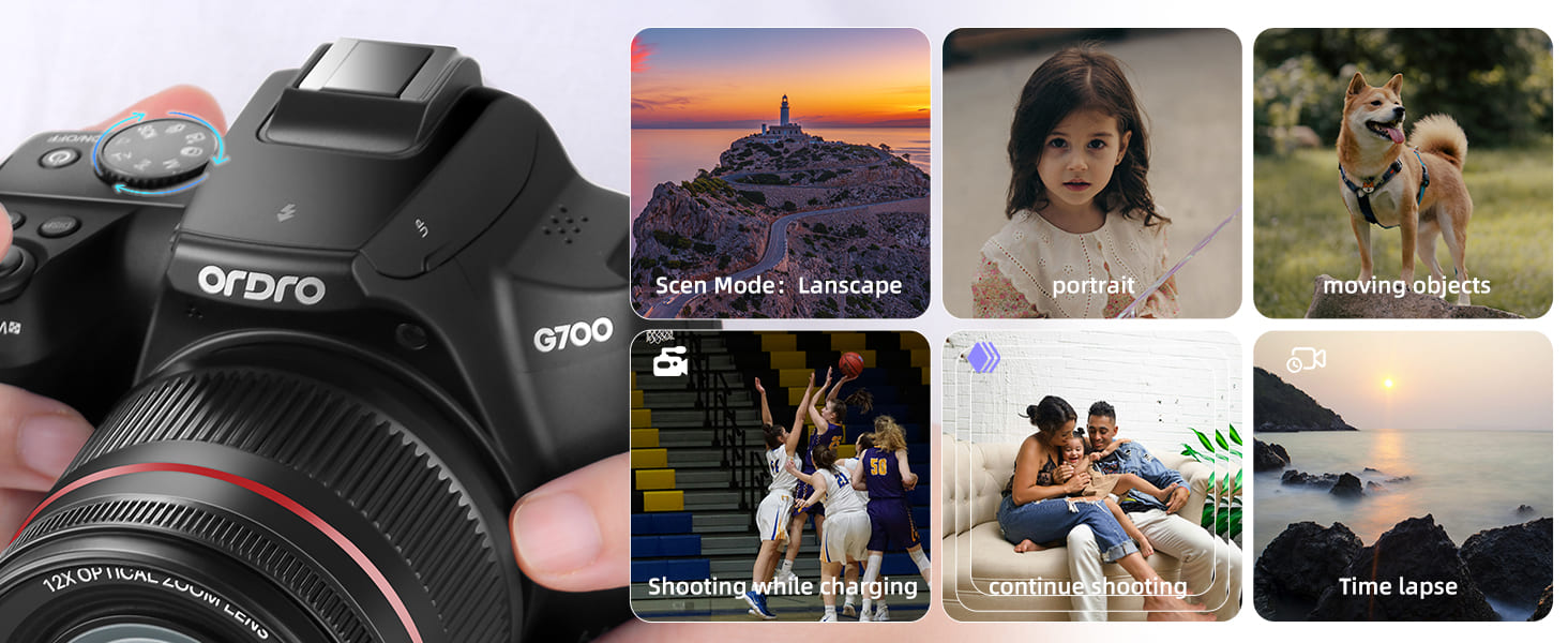 Entry-level 4K camera G700