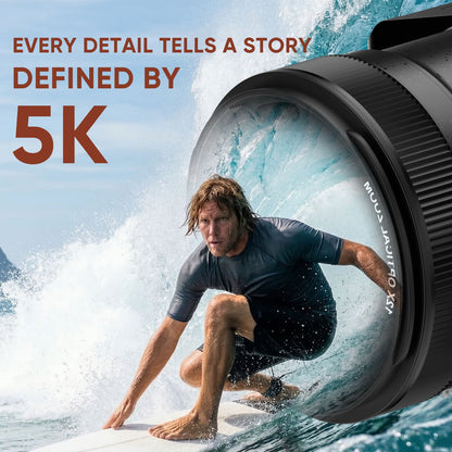 ORDRO 5K 72MP Digital Camera for Photography 16X Optical Zoom Vlogging Camera Autofocus Compact Travel Camera