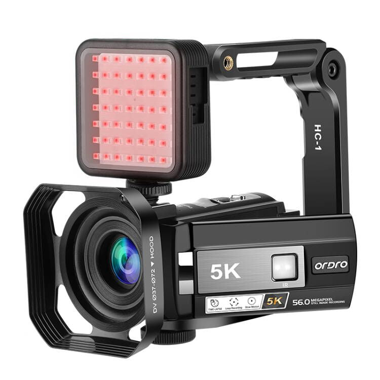 ORDRO HDR-AE20 5K UHD Video Camera with IR Night Vision for YouTube Live