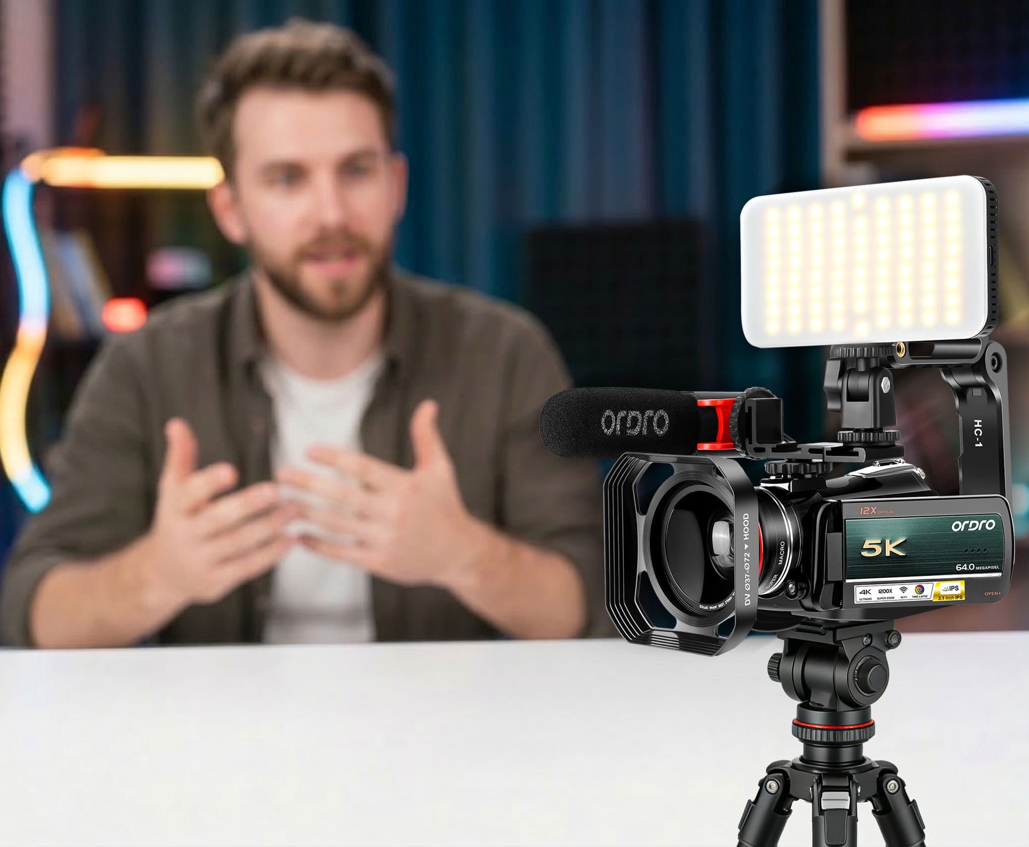 4K Video Camera for Youtube Live 