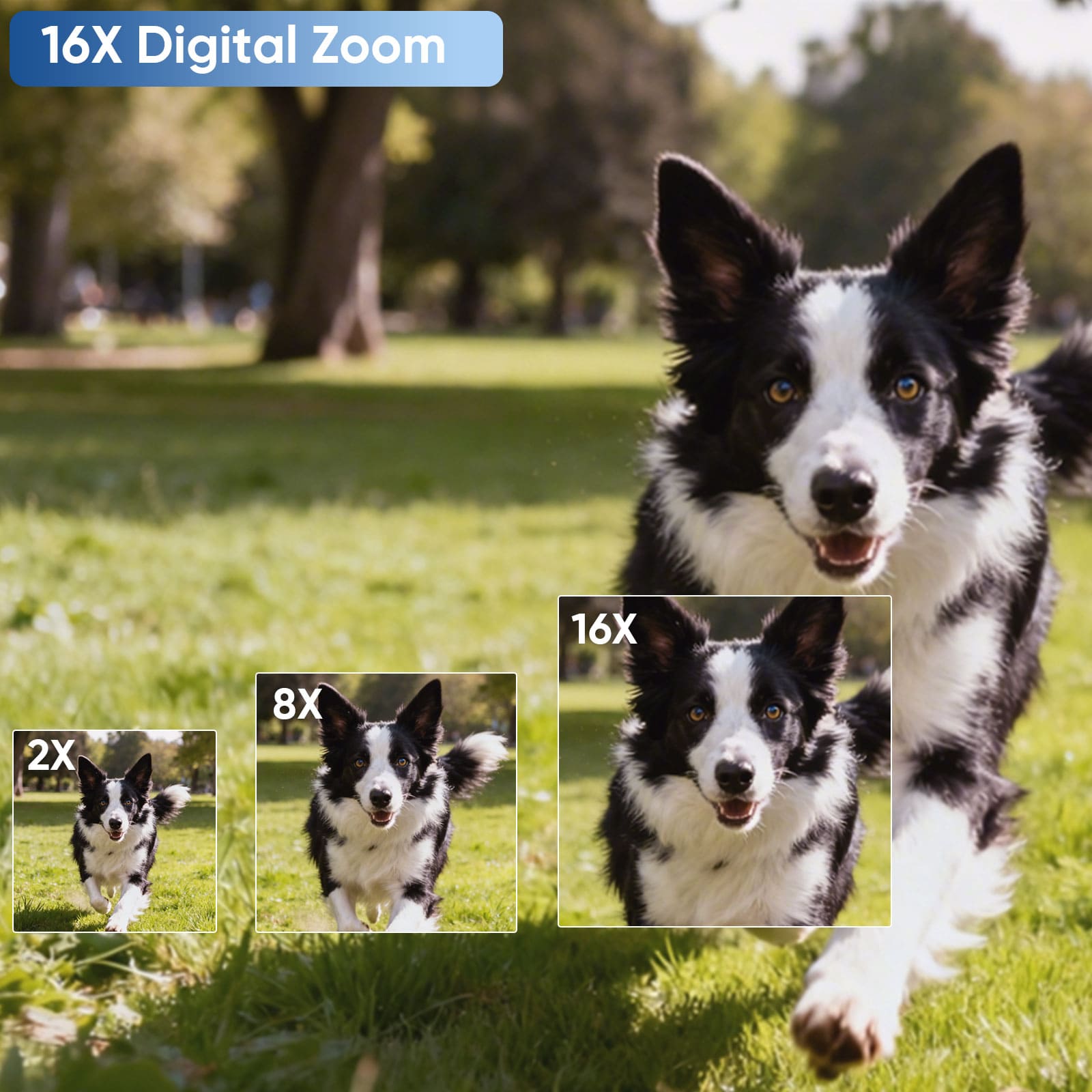 ORDRO HDV-V12 Video Camera Camcorder 16X Digital Zoom Night Vision Recorder 3.0 Inch Rotation LCD