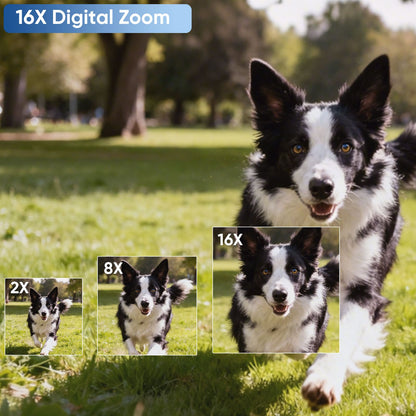 ORDRO HDV-V12 Video Camera Camcorder 16X Digital Zoom Night Vision Recorder 3.0 Inch Rotation LCD