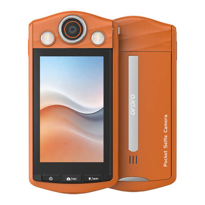 ORDRO VS3 4K Digital Camera: 64MP AF Selfie Camcorder for Vlogging