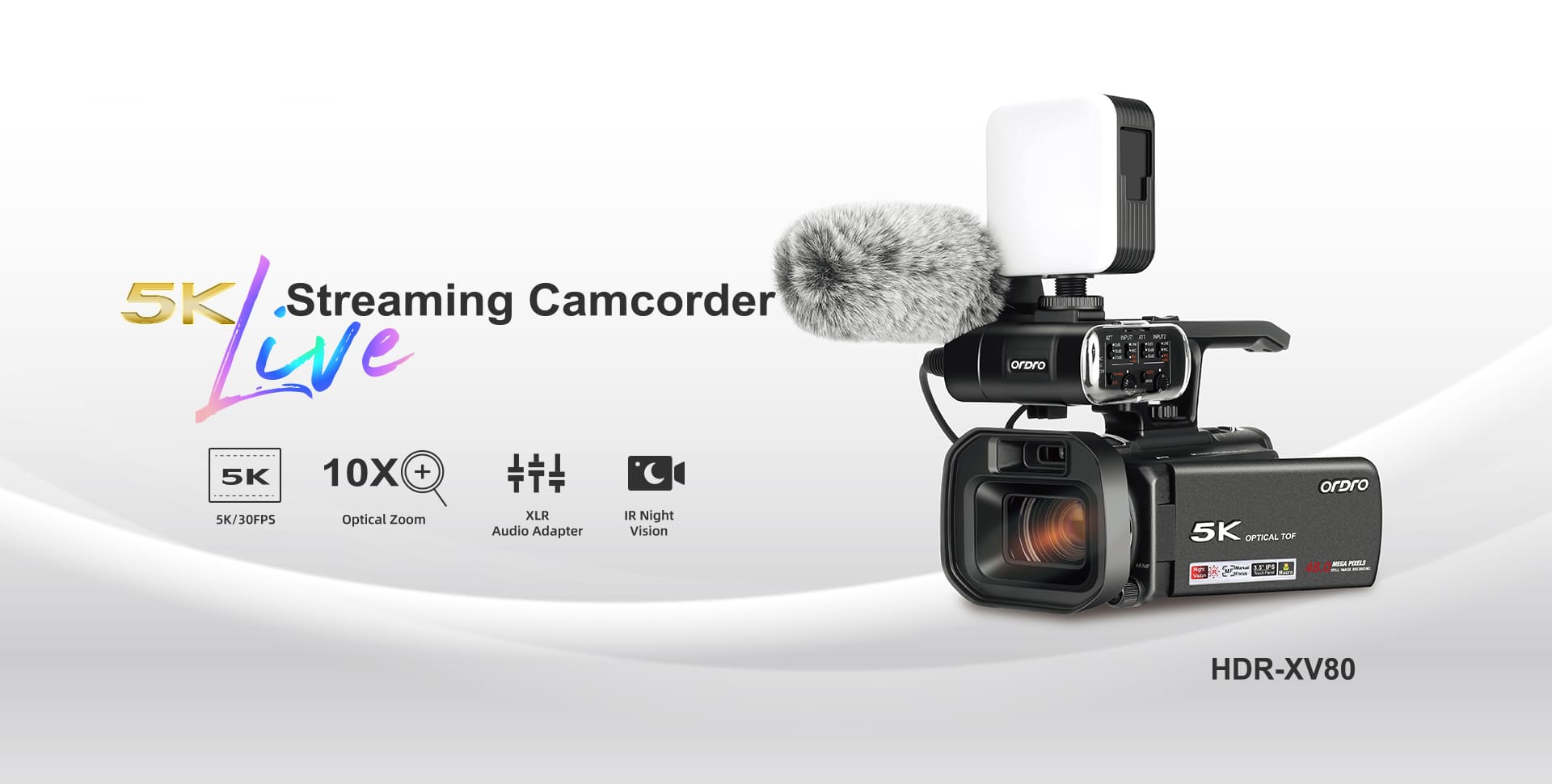 5Kビデオカメラ Amazon | 5Kデジタルビデオカメラ、18X光学ズーム付き56MPビデオ