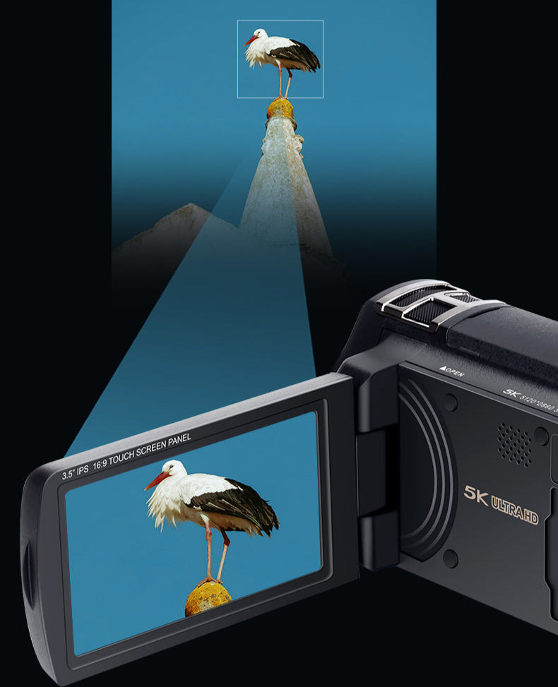 12X optical zoom video camera