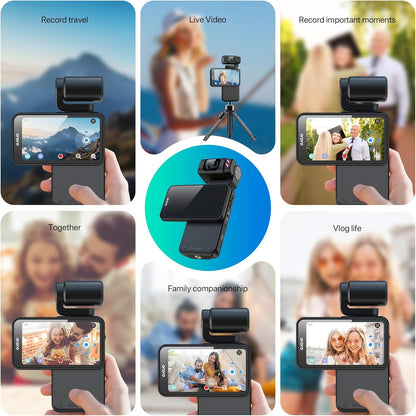 ORDRO M3 Camcorder 5K 30FPS Video Cameras 48MP Photo 3.5” Rotatable Screen Vlog Camera