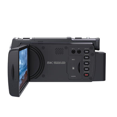 XV80 5K Camcorder with 12X Optical Zoom, Sony CMOS & F/1.8 Aperture