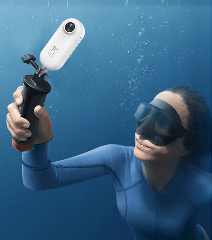 H88 Pro 4K mini action camera in waterproof housing case for 30m underwater diving and surfing