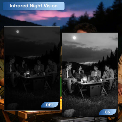 ORDRO HDV-V12 Video Camera Camcorder 16X Digital Zoom Night Vision Recorder 3.0 Inch Rotation LCD