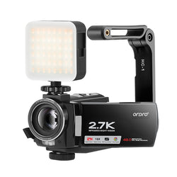 ORDRO HDV-AE7 2.7K Youtuber 初心者ビデオカメラ & 子供用ビデオカメラ