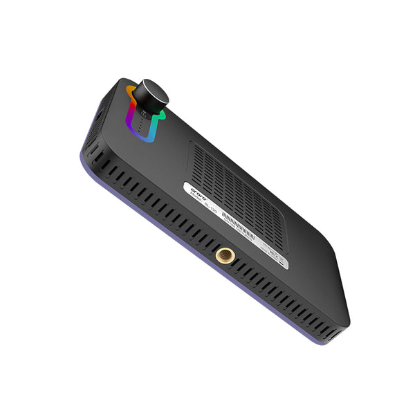 ORDRO SL-120 Mini luce di riempimento Luce di riempimento tascabile RGB a colori Luce di streaming live incorporata da 3000 mAh Luce per videocamera a LED Luce di riempimento Vlog