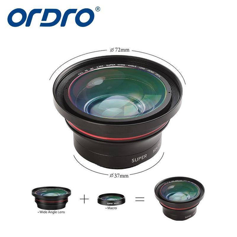 ORDRO 0.39X  Wide Angle Lens - Ordro