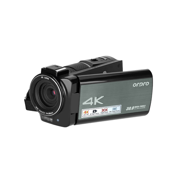 Caméra vidéo 4K ORDRO WiFi Ultra HD Vlog Camera pour , Vision  Nocturne IR Enregistreur vidéo avec Microphone, Objectif Large, - Cdiscount  Appareil Photo