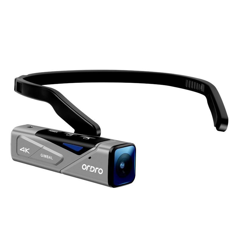 ORDRO EP7 Head-Wearable Mini Video Camera FPV Vlog 4K Camcorder (128G/256G Micro SD card) - Ordro