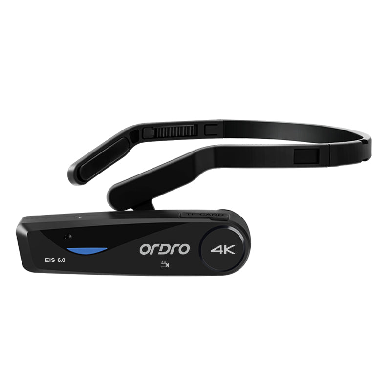 ORDRO EP6 Plus Head mounted camera POV/FPV Vlog Video Camera Camcorder with WIFI APP