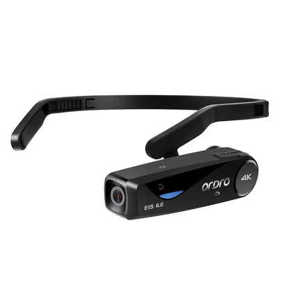 ORDRO EP6 Plus Head mounted camera POV/FPV Vlog Video Camera Camcorder with WIFI APP