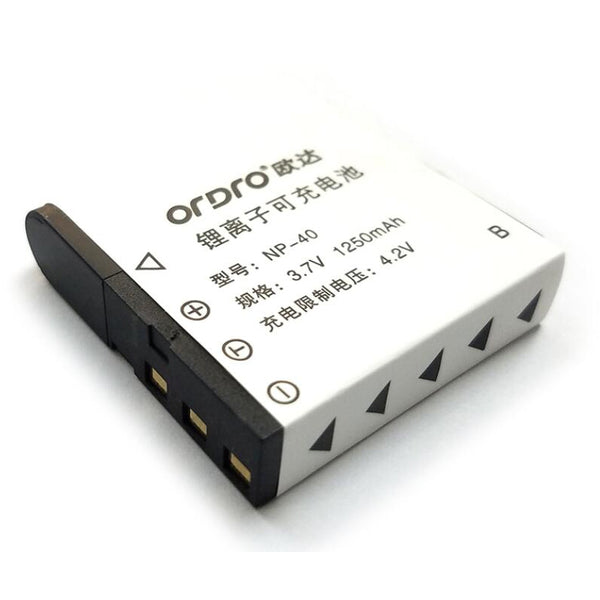 ORDRO  NP40 Camcorder Battery / Battery Charger
