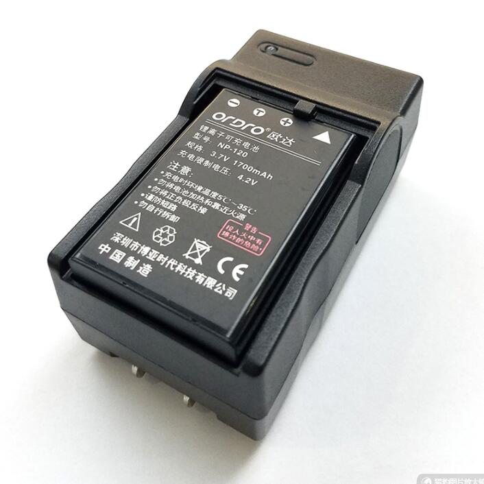 ORDRO NP120 Camcorder Battery / Lithium Battery Charger