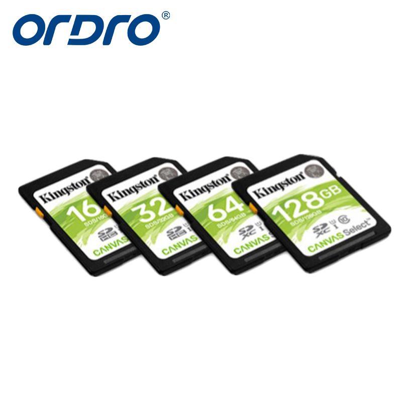 Kingston 128GB/64GB/32GB Ultra Flash Memory Micro SD  Card Class10 High Speed Up to 80MB/s - Ordro